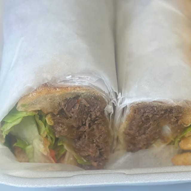 Sandwich Bistec.