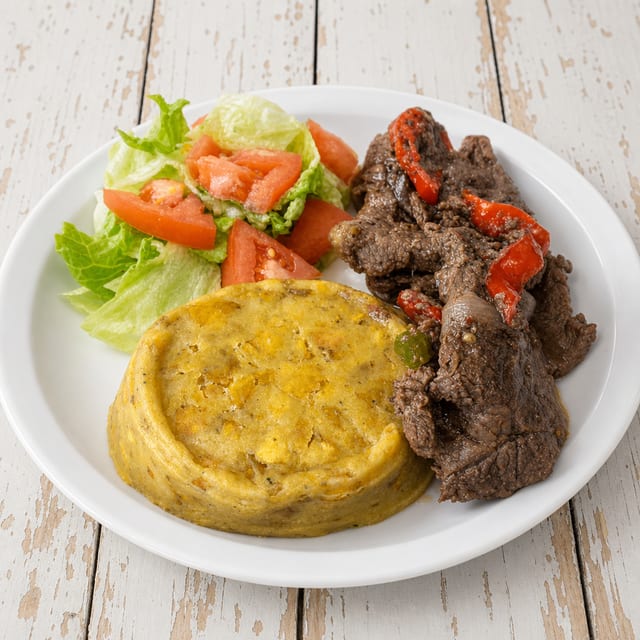 Mofongo Bistec.