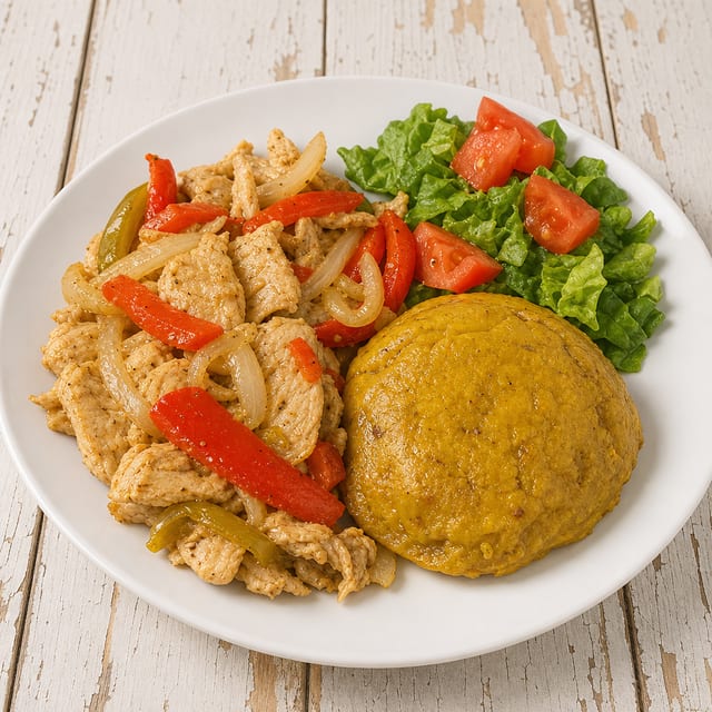 Mofongo Pechuga.