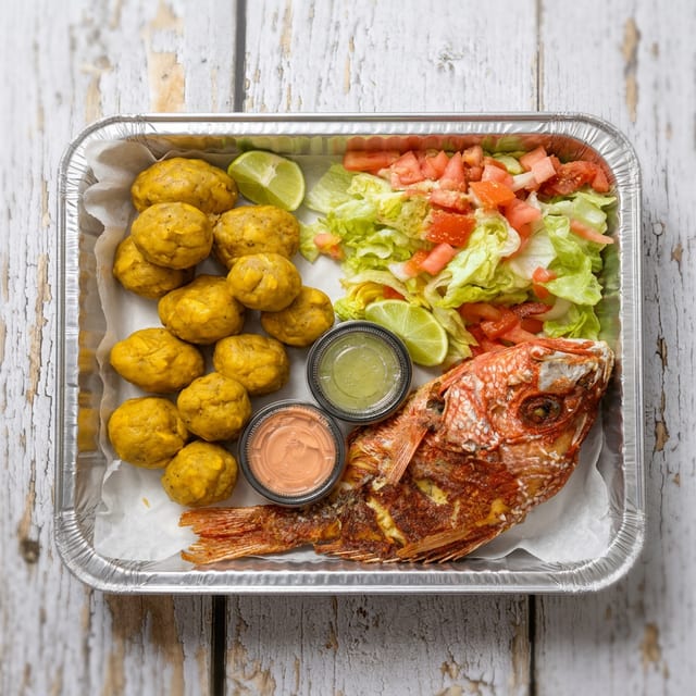 Mofongo Pescado.