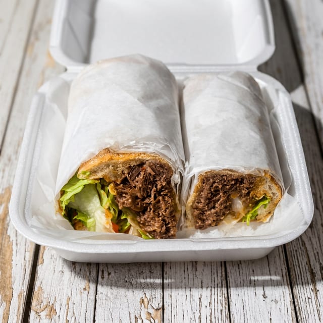 Sandwich Bistec.